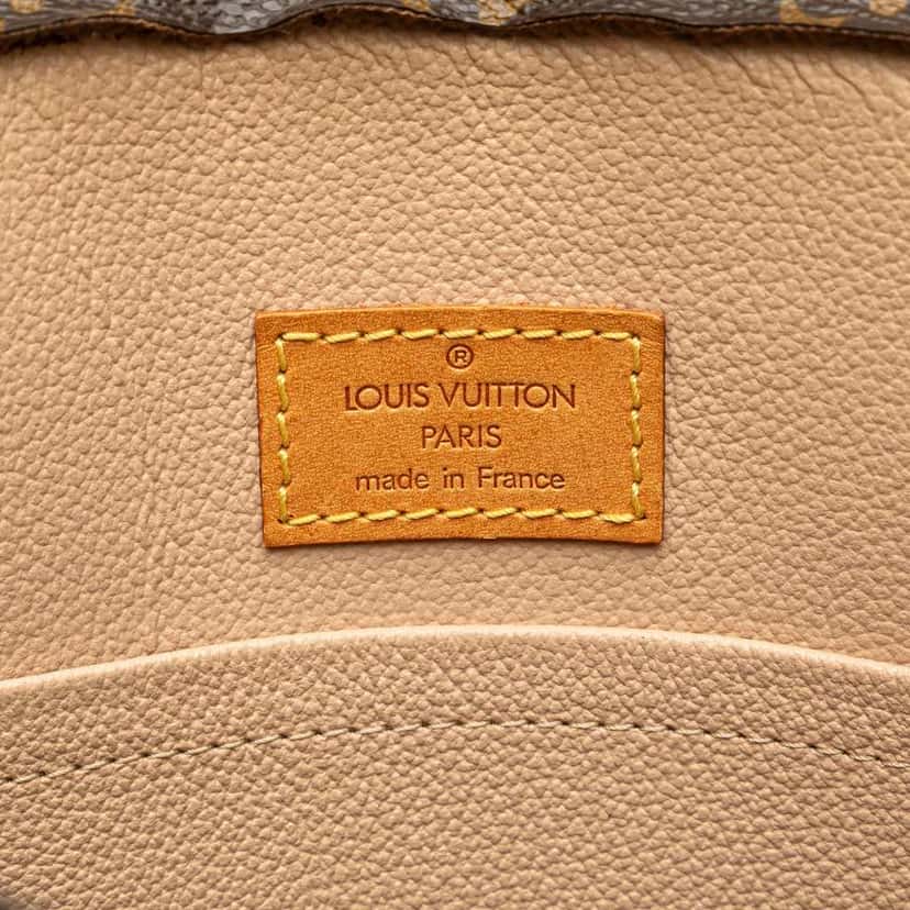 Louis Vuitton Monogram Sac Plat Brown Canvas Fair condition - Box View