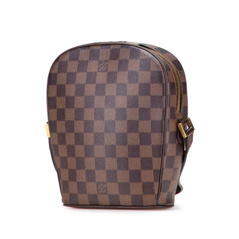 Louis Vuitton Damier Ebene Ipanema PM Brown Canvas Very good condition - Back View