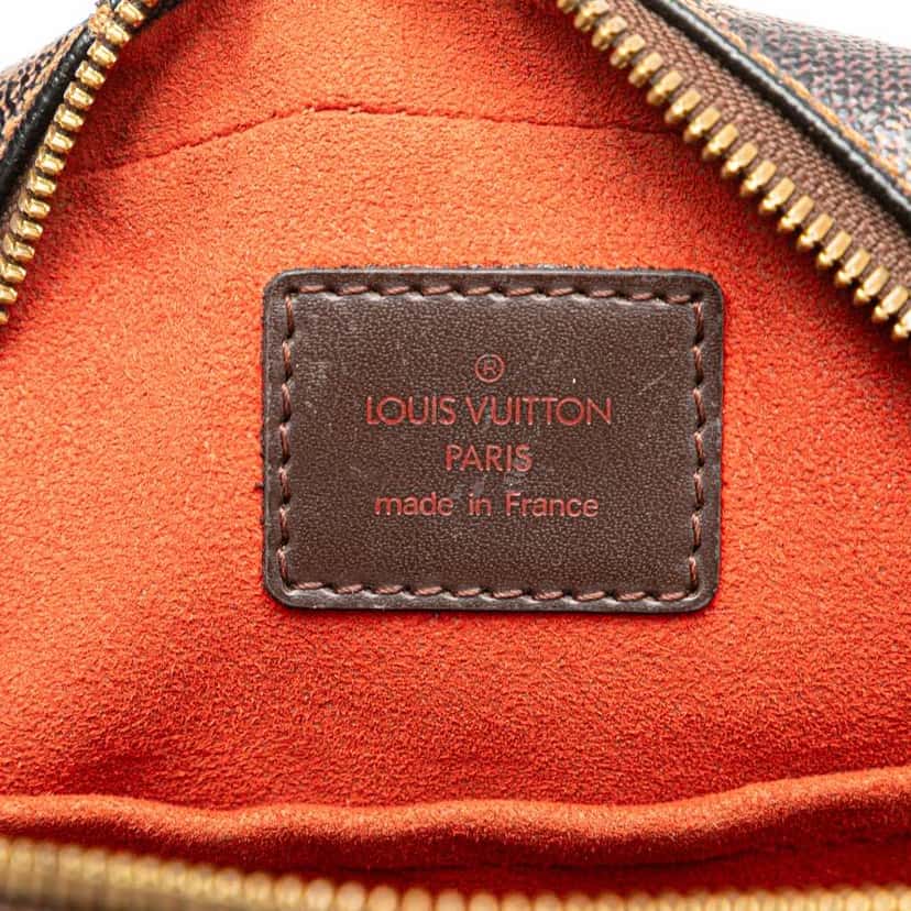 Louis Vuitton Damier Ebene Ipanema PM Brown Canvas Very good condition - Box View