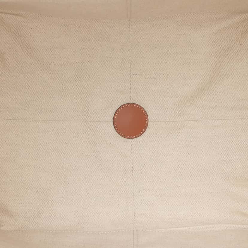 Loewe Large Canvas Cushion Tote Brown Canvas Good condition - Model View