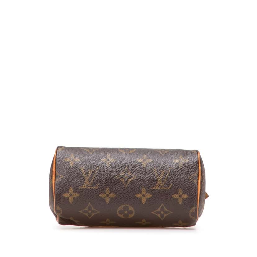 Louis Vuitton Monogram Nano Speedy Bandouliere Brown Canvas Good condition - Inside View