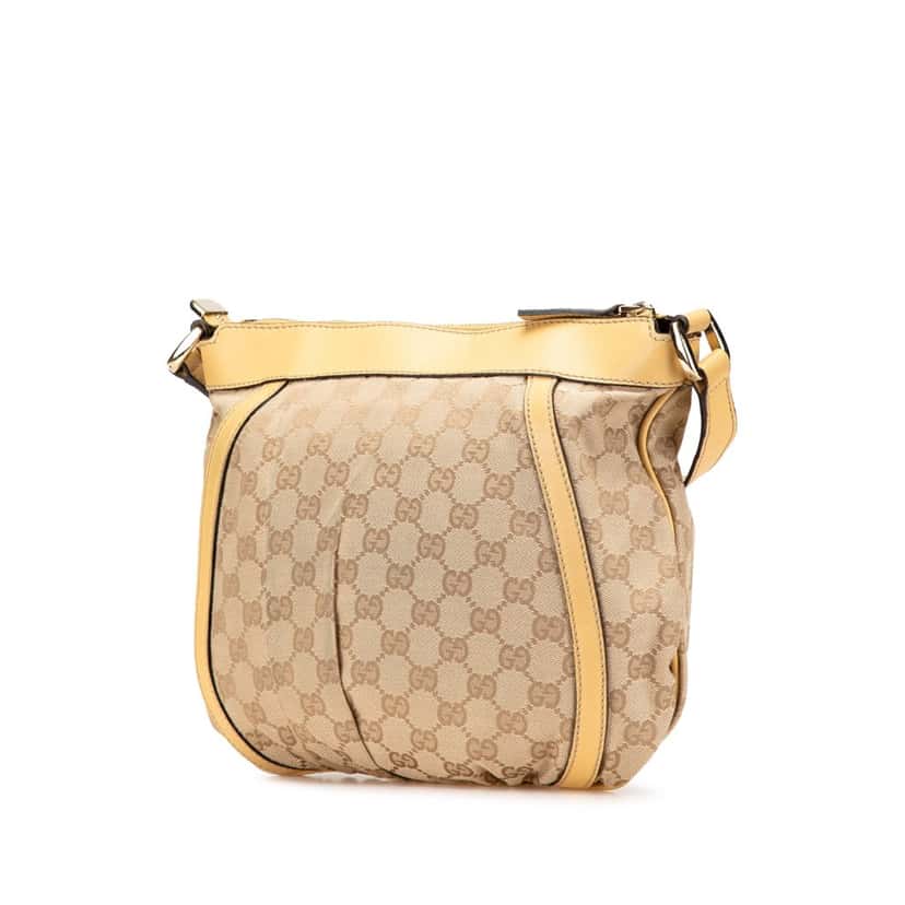 Gucci GG Canvas Abbey D Ring Crossbody Brown Canvas Very good condition - Back View