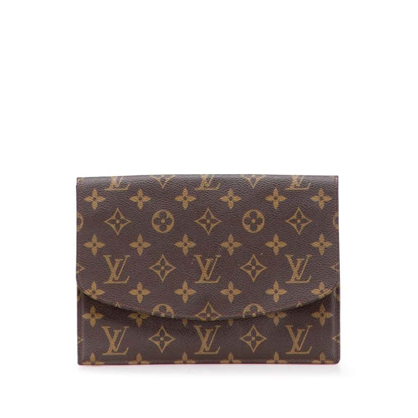 Louis Vuitton Monogram Pochette Rabat 23 Brown Canvas Good condition - Front View