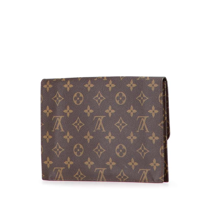 Louis Vuitton Monogram Pochette Rabat 23 Brown Canvas Good condition - Back View