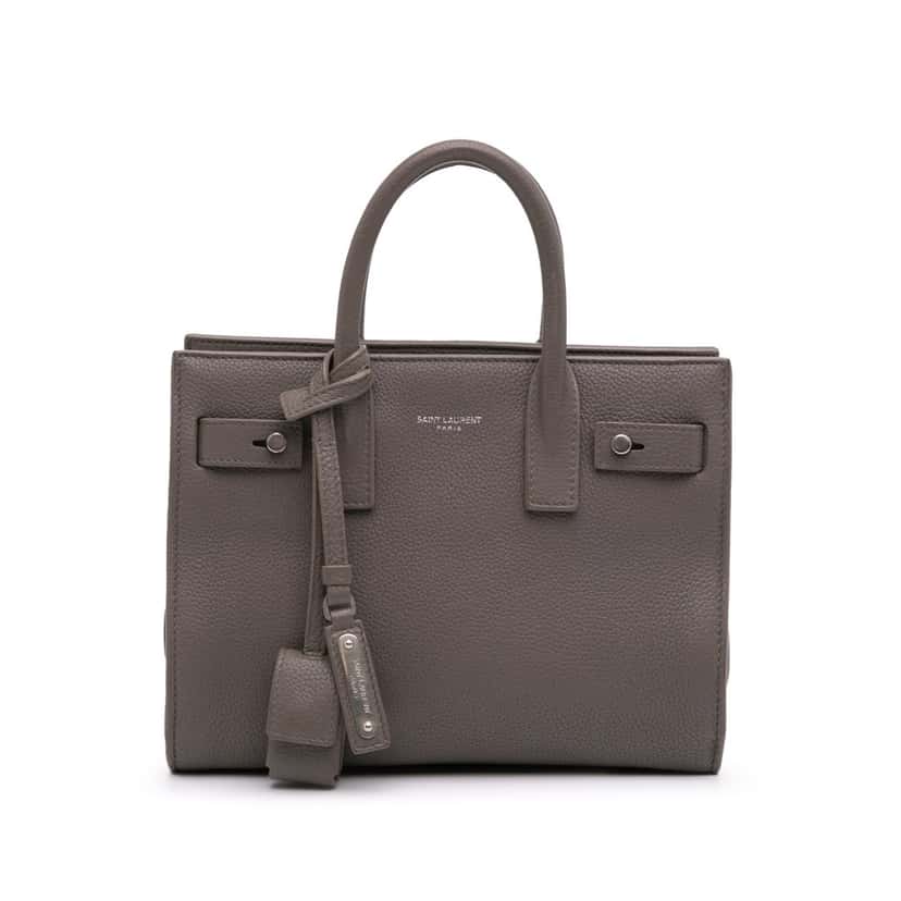 Saint Laurent Baby Sac De Jour Brown Leather Good condition - Front View