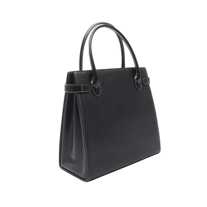 Burberry Leather Handbag Black Leather Good condition - Back View