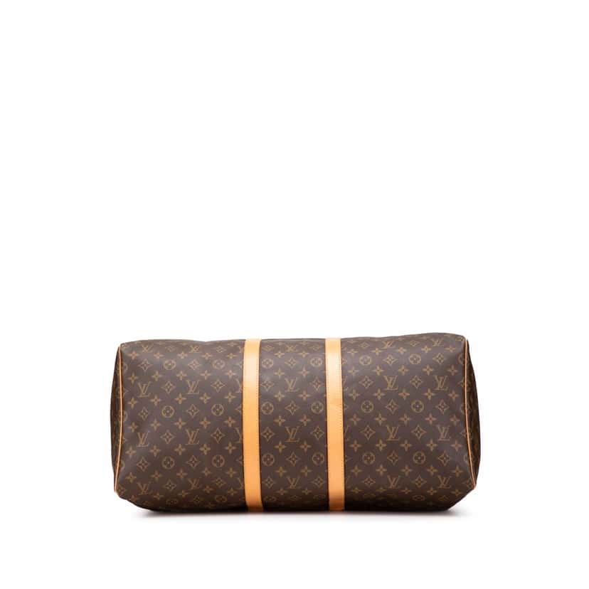 Louis Vuitton Monogram Keepall 55 Brown Canvas Good condition - Inside View