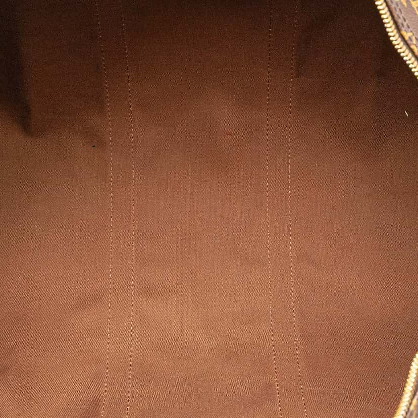 Louis Vuitton Monogram Keepall 55 Brown Canvas Good condition - Model View