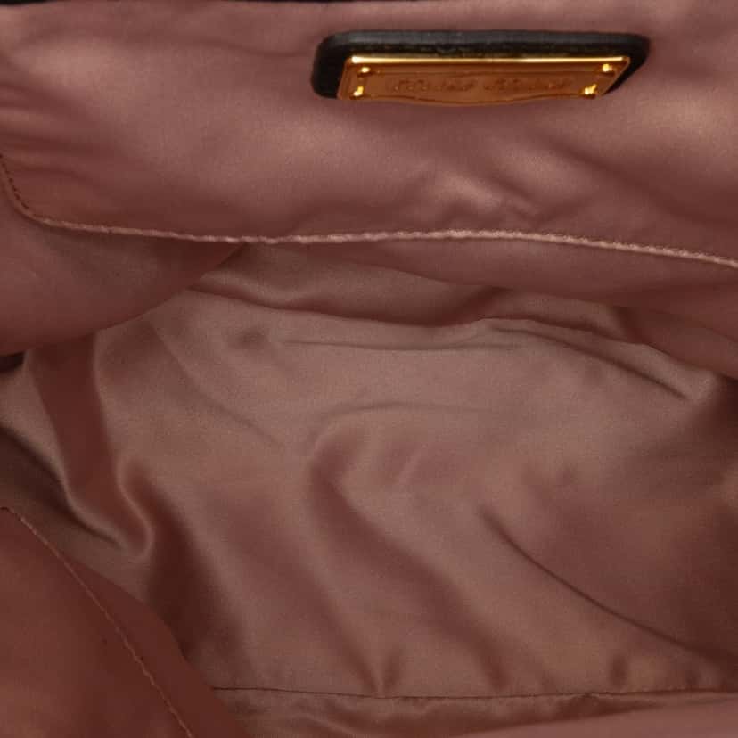 Miu Miu Suede Evening Bag Black Leather Good condition - Model View