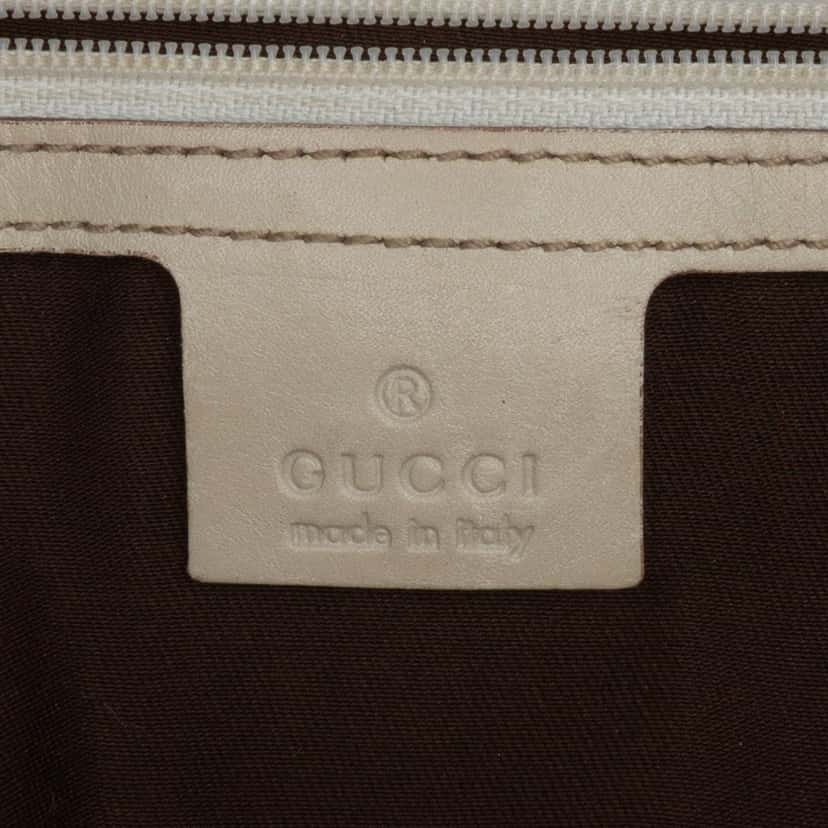 Gucci Small Guccissima Punch Tote Brown Leather Good condition - Box View