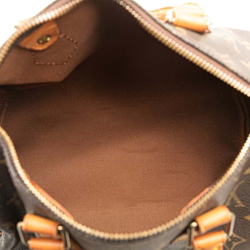Louis Vuitton Monogram Speedy 25 Brown Canvas Good condition - Model View
