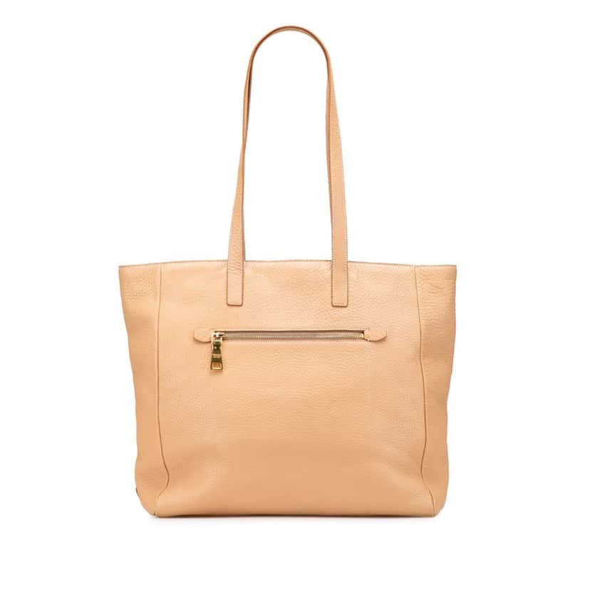 Prada Vitello Daino Tote Brown Leather Good condition - Front View