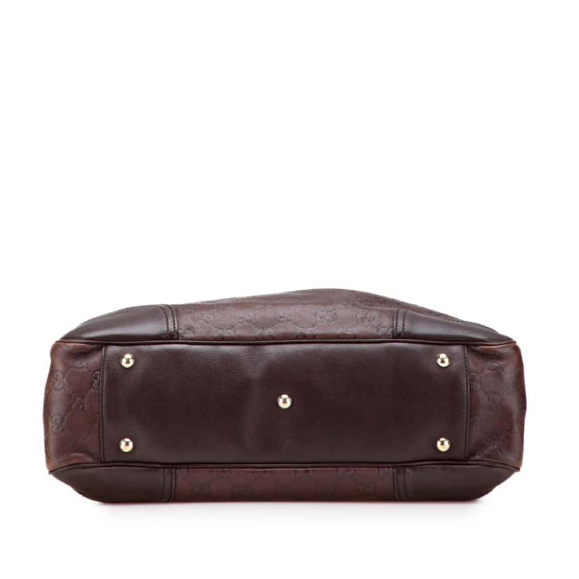 Gucci Guccissima Princy Tote Brown Leather Good condition - Inside View
