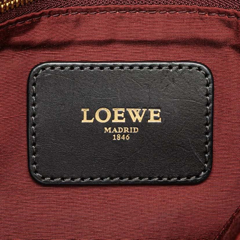 Loewe Anagram Canvas Tote Grey Canvas Good condition - Box View
