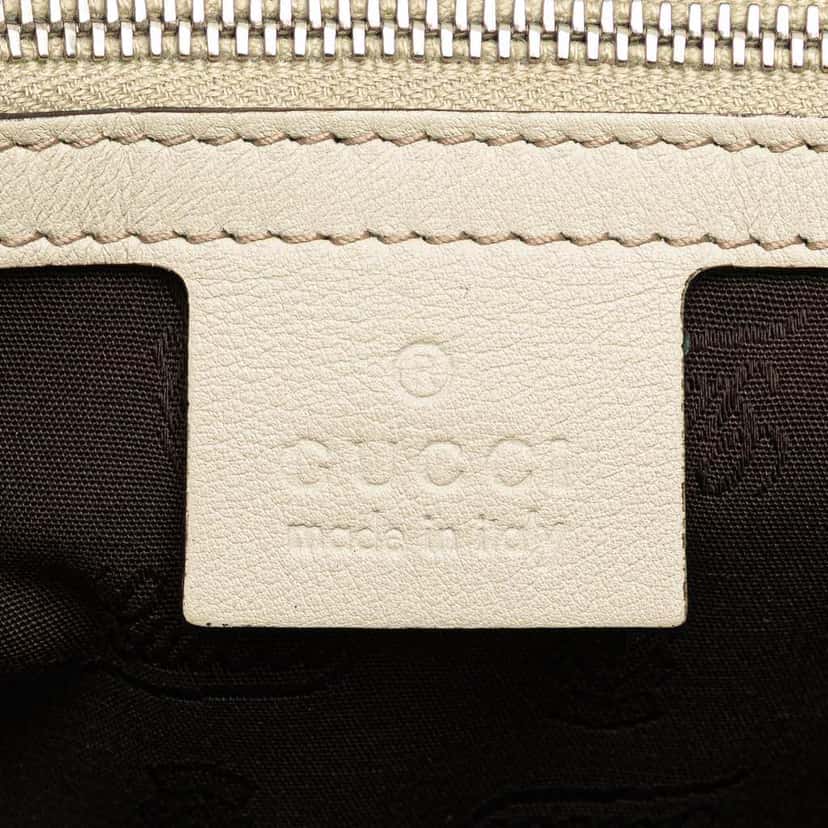 Gucci Guccissima Twins Tote Brown Leather Good condition - Box View