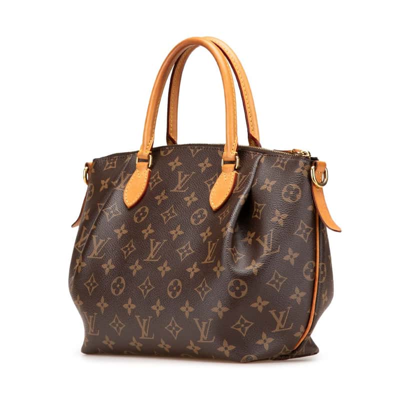 Louis Vuitton Monogram Turenne PM Brown Canvas Good condition - Back View