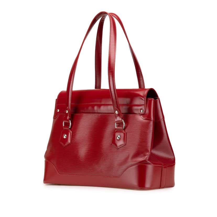 Louis Vuitton Epi Bagatelle GM Red Leather Very good condition - Back View