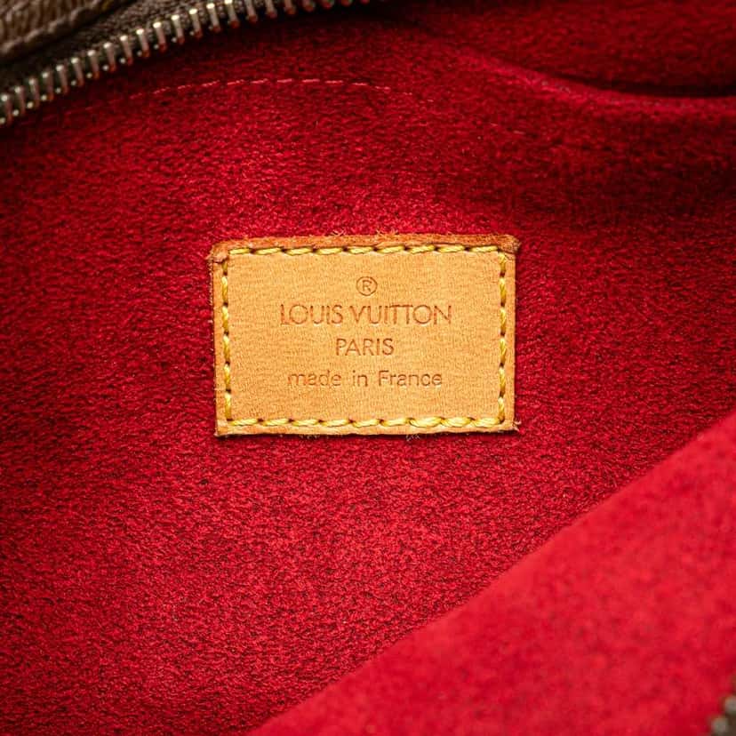 Louis Vuitton Monogram Croissant MM Brown Canvas Good condition - Box View