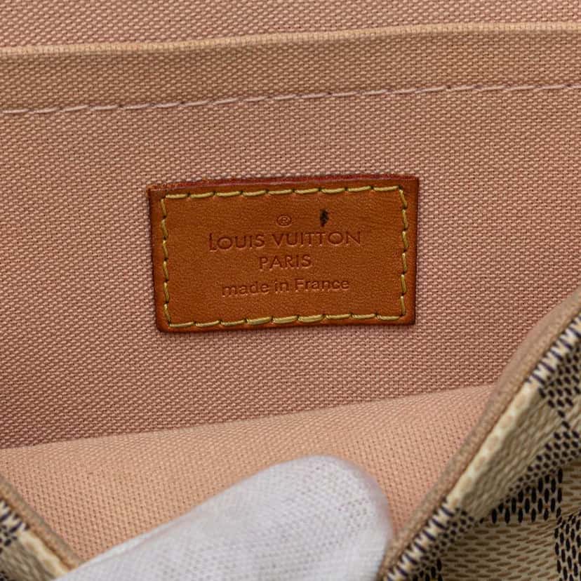 Louis Vuitton Damier Azur Croisette White Canvas Good condition - Box View