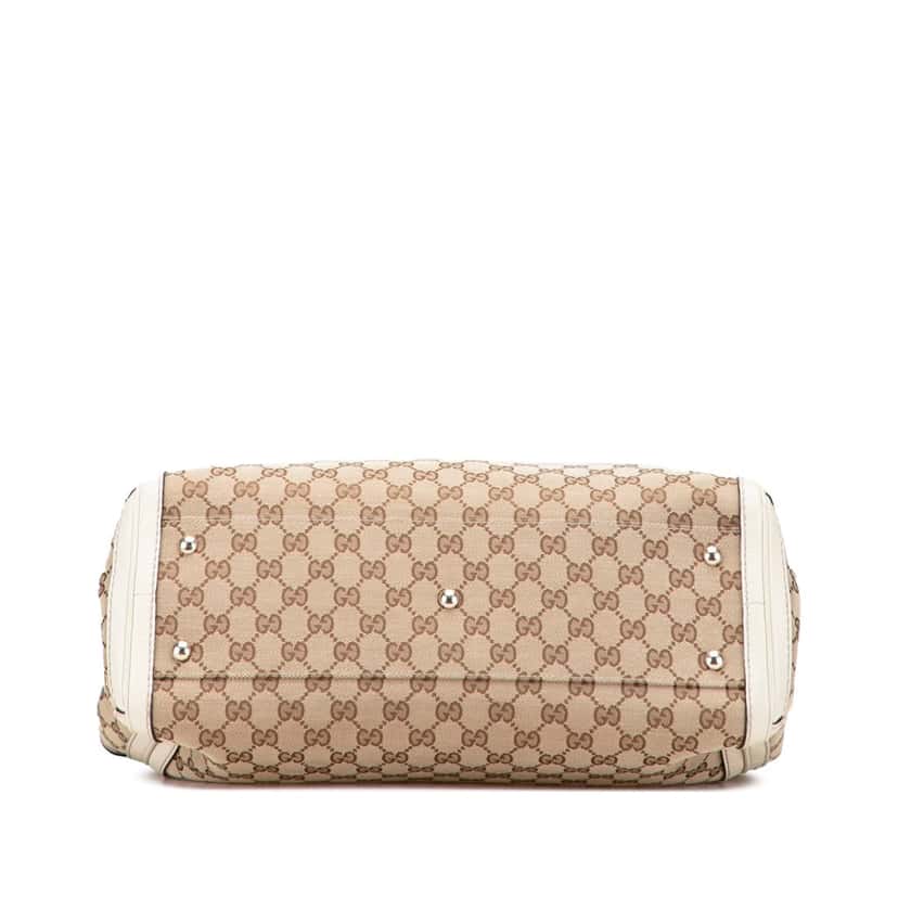 Gucci Medium GG Canvas Bella Tote Brown Canvas Good condition - Inside View
