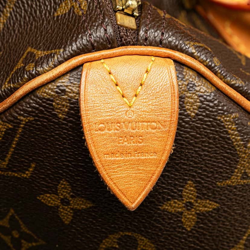 Louis Vuitton Monogram Speedy 40 Brown Canvas Good condition - Box View