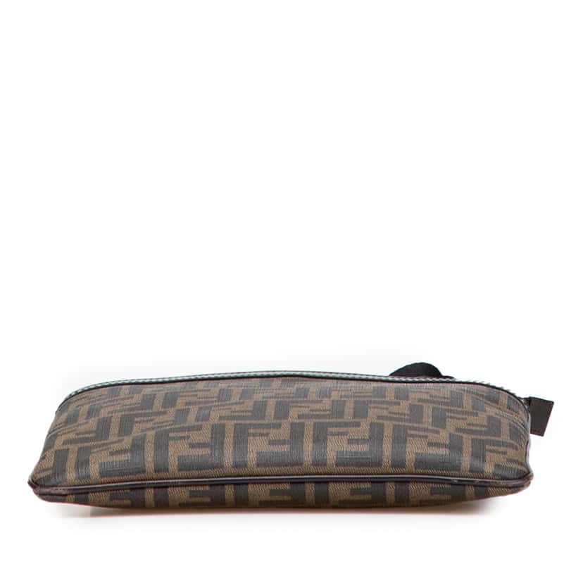 Fendi Zucca Coated Canvas Crossbody Brown Canvas Very good condition - Inside View
