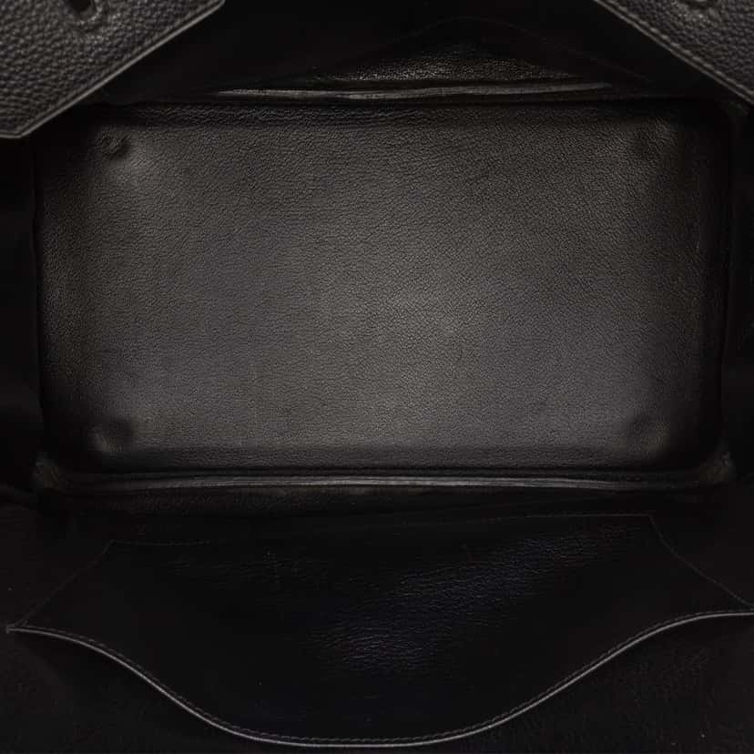 Hermès Togo Birkin Retourne 35 Black Leather Good condition - Model View