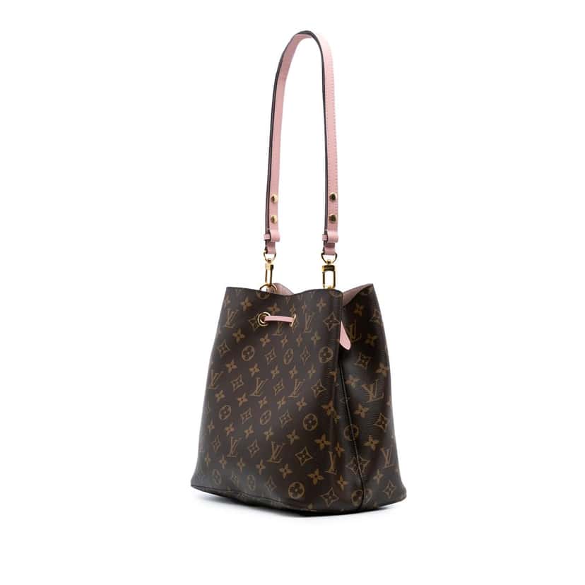 Louis Vuitton Monogram Neonoe MM Brown Canvas Good condition - Back View