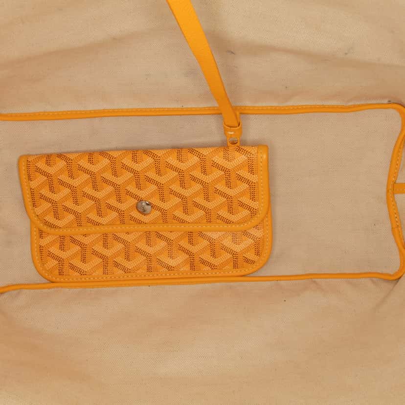 Goyard Goyardine Saint Louis GM Yellow Canvas Good condition - Box View