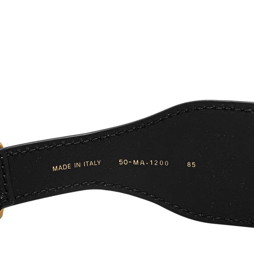 Dior Embroidered Logo Strap Grey Canvas Very good condition - Box View