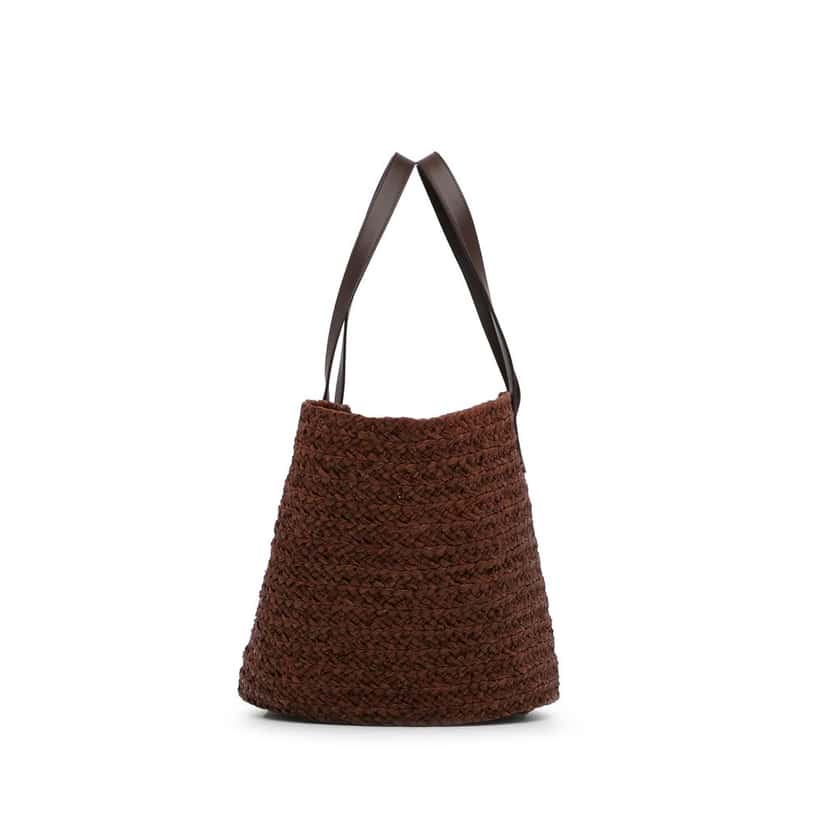 Saint Laurent Raffia Tote Brown Good condition - Inside View