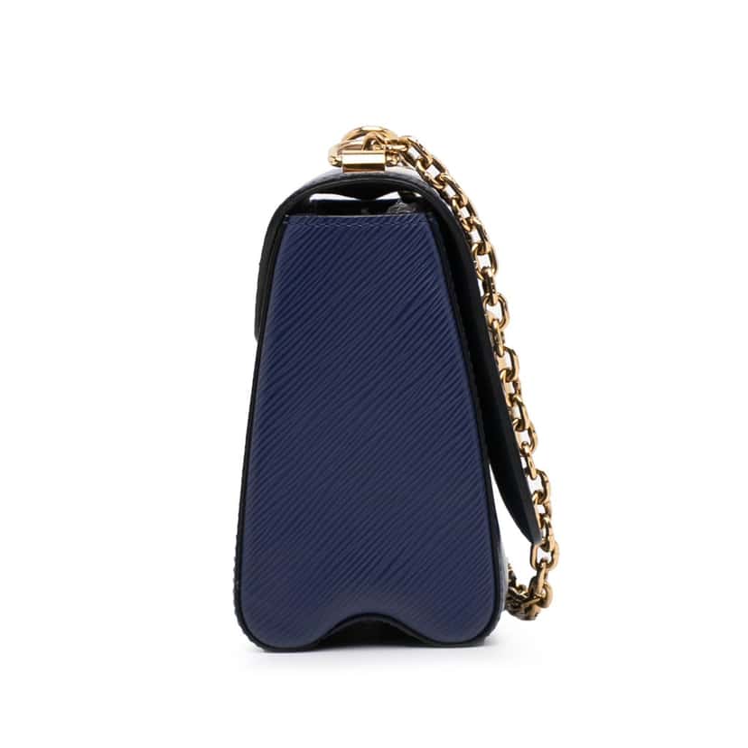 Louis Vuitton Epi Owl Twist MM Blue Leather Good condition - Inside View
