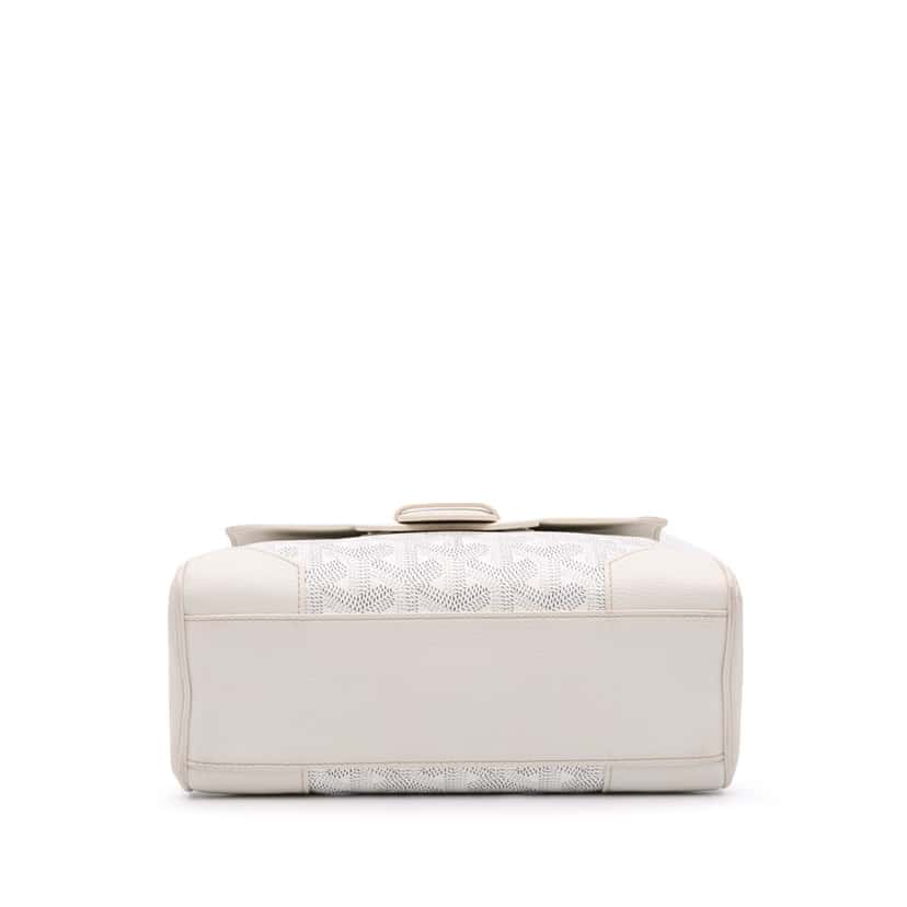 Goyard Mini Goyardine Saigon Souple White Canvas Good condition - Inside View