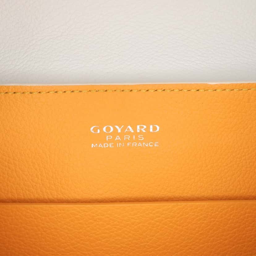Goyard Mini Goyardine Saigon Souple White Canvas Good condition - Box View