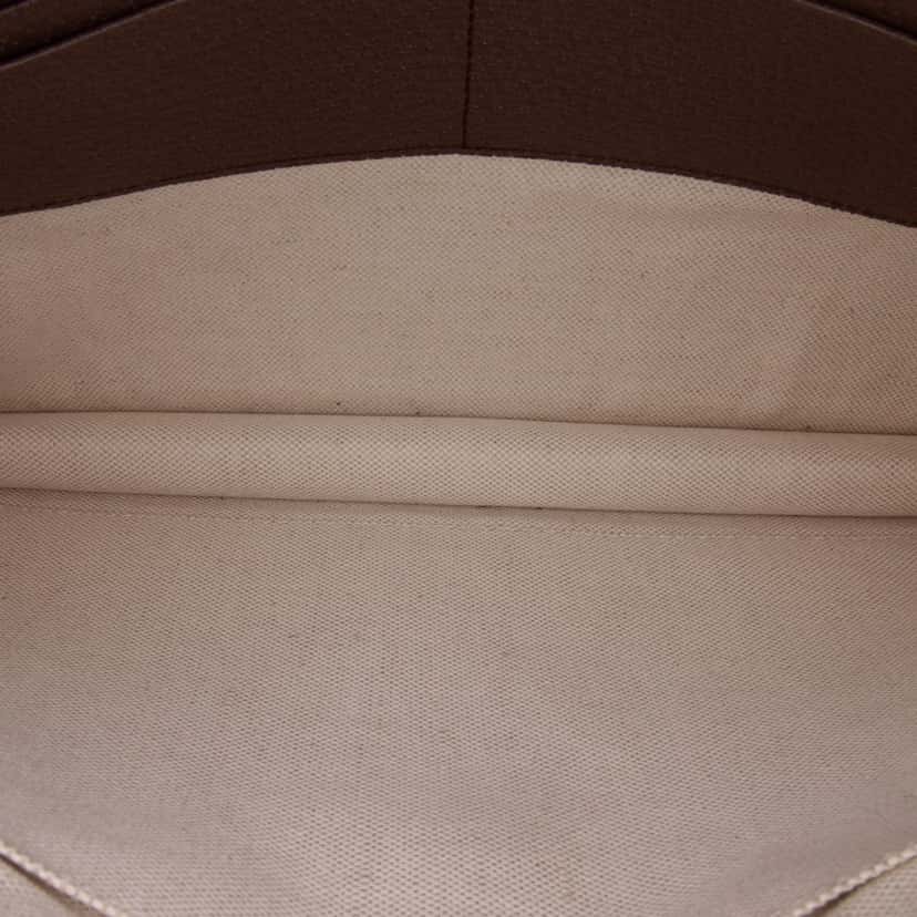 Gucci GG Supreme Web Ophidia Clutch Brown Canvas Good condition - Model View