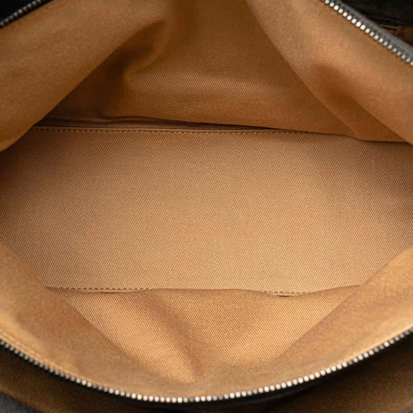 Chanel Suede Paris-Edinburgh Saltire Shoulder Bag Grey Leather Good condition - Box View