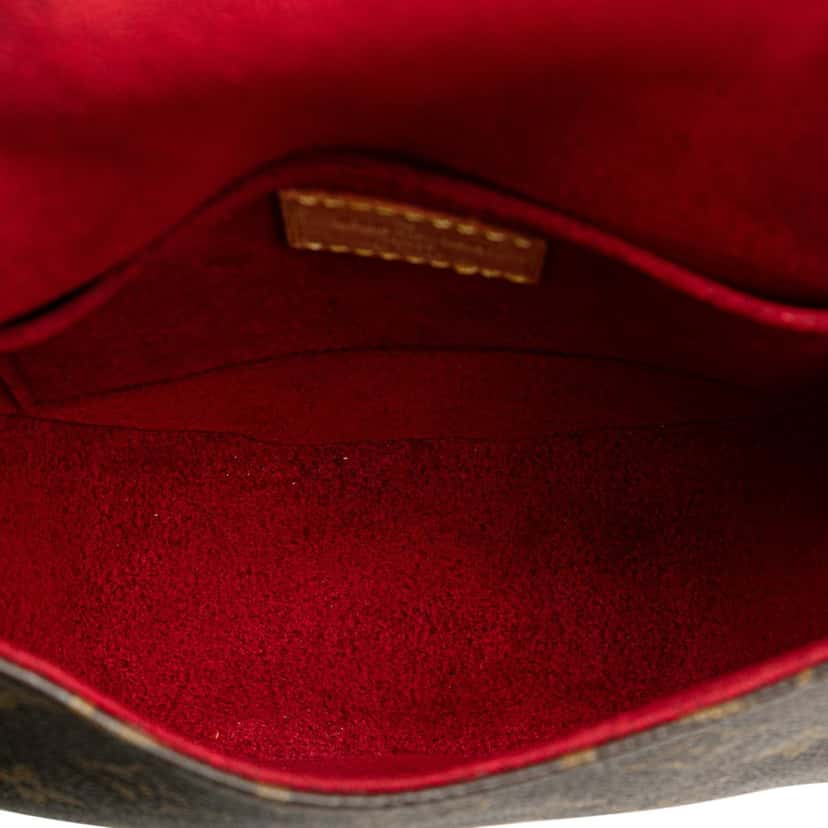 Louis Vuitton Monogram Sac Tambourine Brown Canvas Good condition - Box View