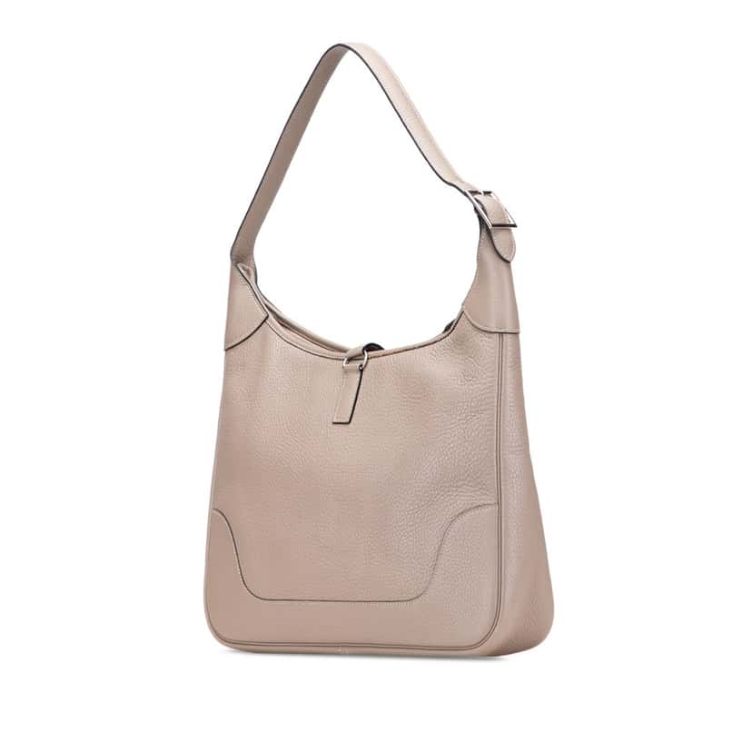 Hermès Clemence Trim II 38 Brown Leather Good condition - Back View