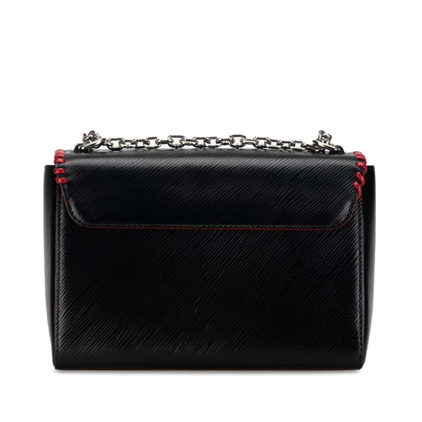 Louis Vuitton Limited Edition Blooming Flowers Epi Twist MM Black Leather Good condition - Inside View