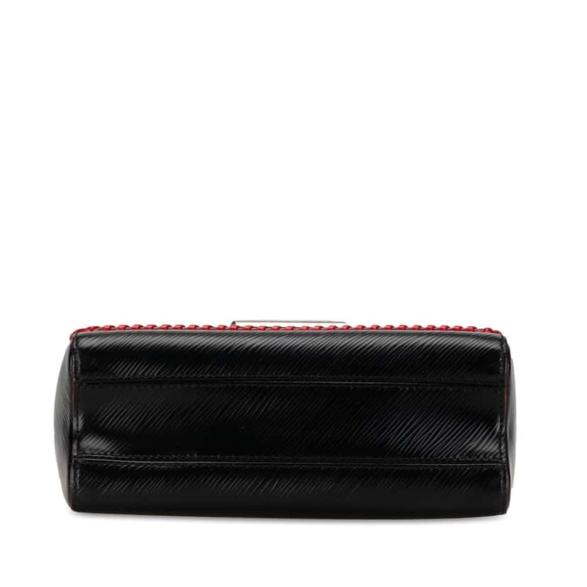 Louis Vuitton Limited Edition Blooming Flowers Epi Twist MM Black Leather Good condition - Model View