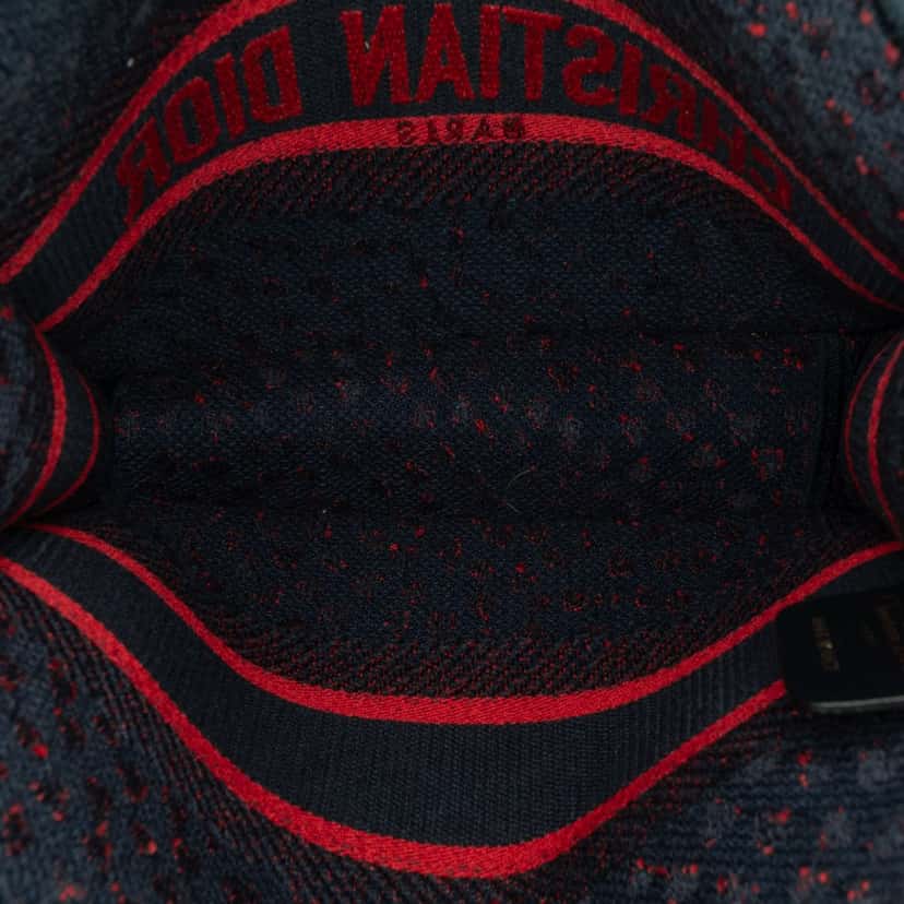 Dior Mini Pop Heart I Love Paris Book Tote Red Canvas Good condition - Box View