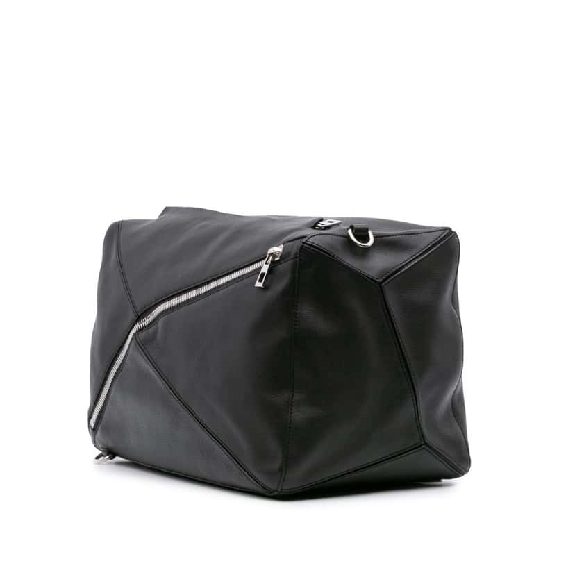 Loewe XL Leather Puzzle Crossbody Black Leather Good condition - Back View