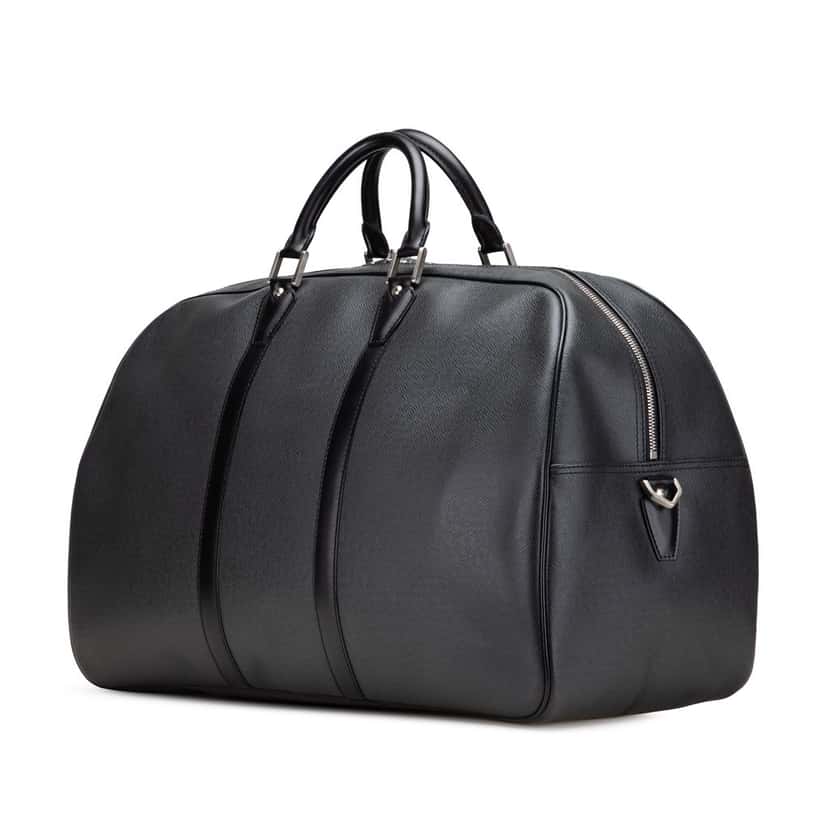 Louis Vuitton Taiga Kendall GM Black Leather Good condition - Back View