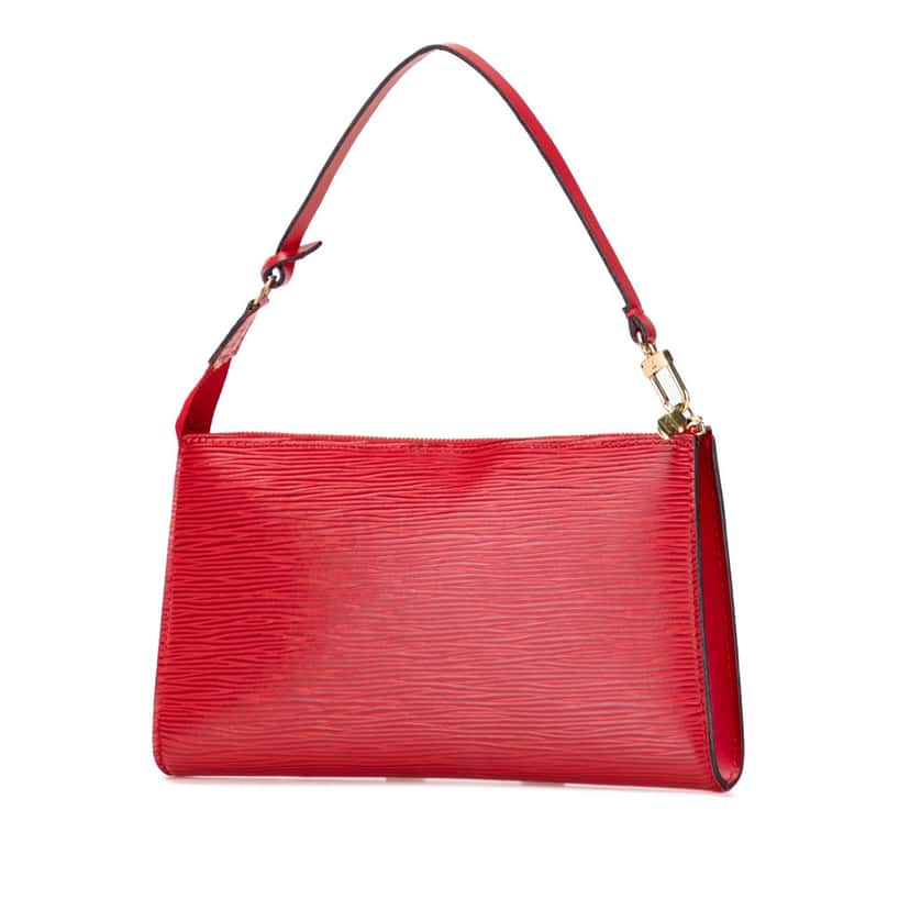 Louis Vuitton Epi Pochette Accessoires Red Leather Good condition - Back View