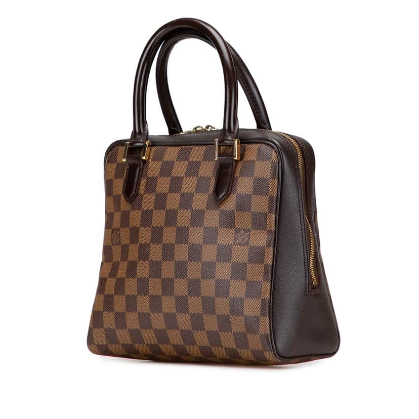 Louis Vuitton Damier Ebene Brera Brown Canvas Good condition - Back View