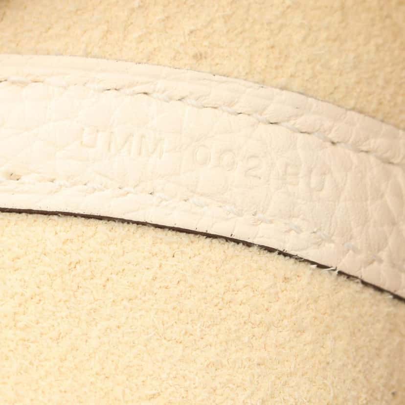 Hermès Clemence Picotin Lock 22 White Leather Good condition - Box View