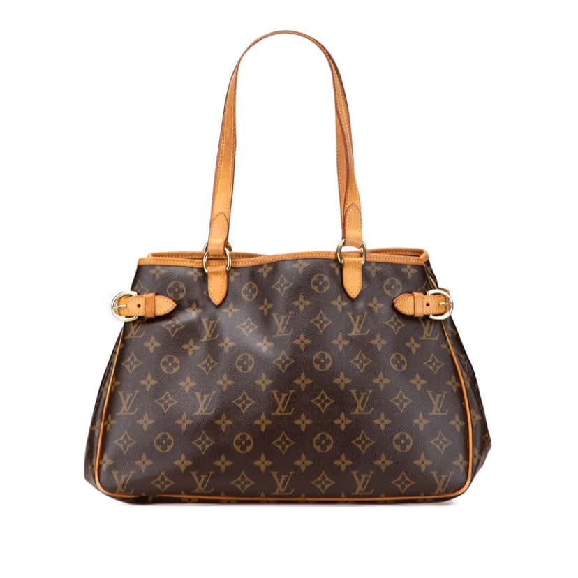 Louis Vuitton Monogram Batignolles Horizontal Brown Canvas Good condition - Front View