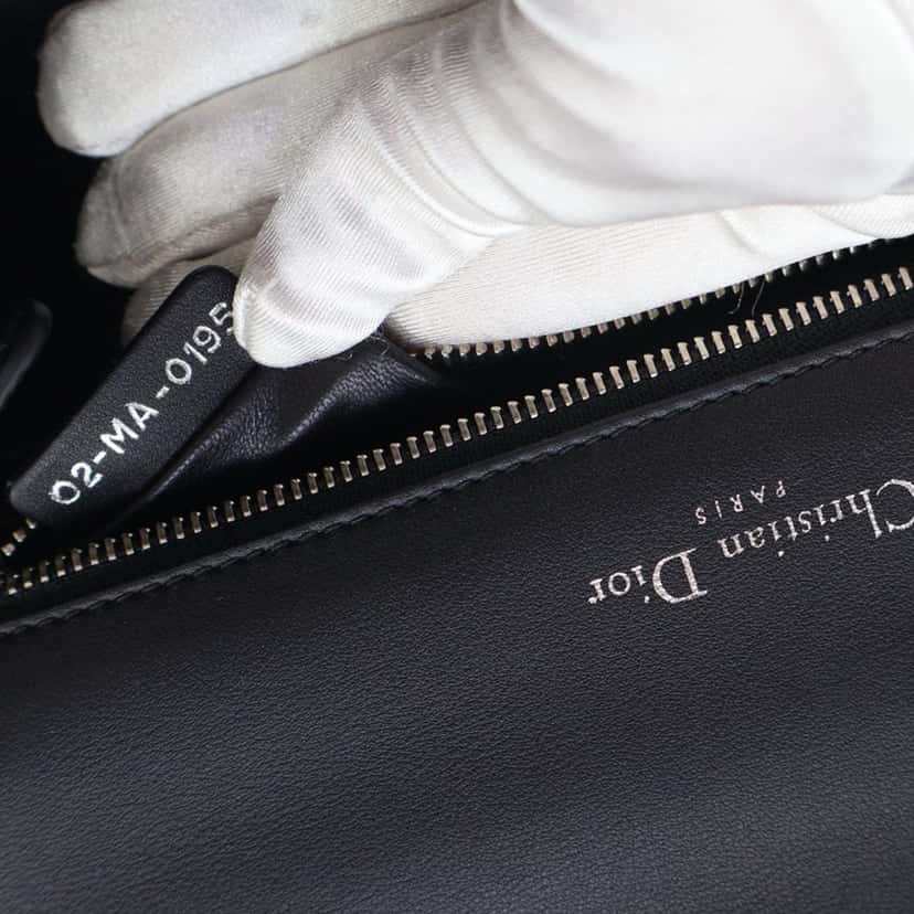 Dior Medium Calfskin Paradise Diorama Flap Black Leather Good condition - Model View
