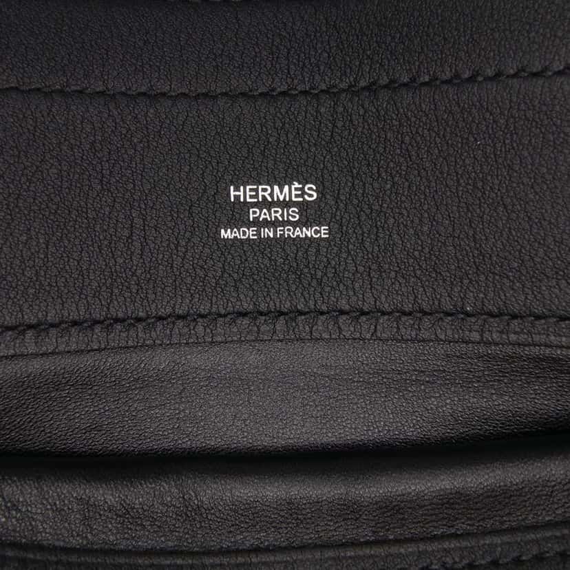 Hermès Mini Swift Aline Bag Black Leather Good condition - Box View