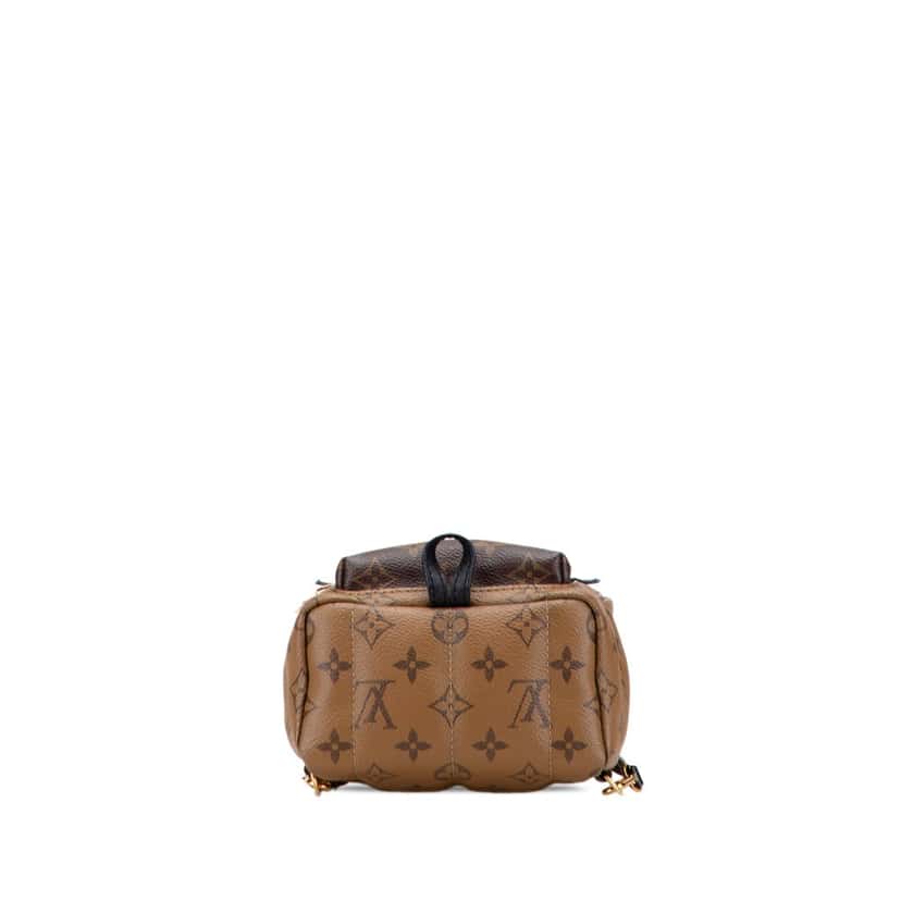 Louis Vuitton Monogram Reverse Mini Palm Springs Brown Canvas Very good condition - Inside View